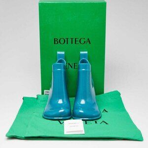 Bottega Blaster Rubber Shine Boots Size 9.5/40